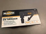 Mcgraw Mini Angle Grinder 1/4" 20,000 Rpm Black New In Box Ships Today. Fixed Price $27.00.