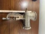 Chop-rite No. 10 Cast Iron Meat Grinder Complete W/ Crank & Plates. Fixed Price $59.99.