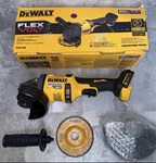 Dewalt Dcg418b Flexvolt 60v 4 1/2 - 6" Cordless Brushless Grinder (tool Only). Fixed Price $168.00.
