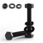 Bnuok 1/4-20 X 3-1/2 Hex Head Screws Bolts,hex Nuts,flat Lock Washers,304 St.... Fixed Price $29.88.