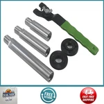 5/8"-11 Angle Grinder Extension Shaft Kit With Wrench, Lock-nut & Flange Nut. Fixed Price $21.11.