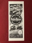 Delco-remy Electrical Equipment Ww2 1940 S Print Ad - Great To Frame!. Fixed Price $6.95.