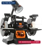 Wen Bg625v 2.5-amp 6-inch Variable Speed Bench Grinder With Flexible Work Light. Fixed Price $215.69.