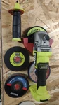 Wall Mounted Holder For Ryobi 18v Angle Grinder Pblag01. Fixed Price $11.69.