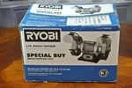 Ryobi 6" Bench Grinder 2.1 Amp Wheel Model Bgh61105b In Box 3600rpm 2.1a 120v. Fixed Price $69.99.