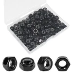Yinpecly 100pcs M6 X 1.0mm Nylon Insert Hex Lock Nuts Carbon Steel Zinc Plate.... Fixed Price $9.32.
