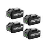 Vervewave 4 Packs 8.0ah Lithium-ion Battery, Compatible With Dewalt 20v Max C.... Fixed Price $87.03.