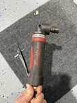 Snap-on Pt410 Heavy Duty Right Angle Pneumatic Die Grinder High Rpm Red. Fixed Price $250.00.
