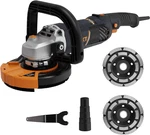 1500w Concrete Surface Grinder & Sander, 5" Angle With 7 Speed Settings. Fixed Price $248.99.