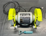 Ryobi Bg612g 2.1 Amp + Grinding Tool 6 Corded Bench Grinder Used 2 Hrs. Fixed Price $49.99.