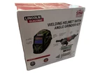 Lincoln Electric Welding Helmet With Angle Grinder Kit K5594-1 -new Sealed. Fixed Price $124.99.