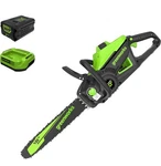 Greenworks 60v 16" Brushless Cordless Chainsaw 2.5ah Battery & Charger New. Fixed Price $149.99.