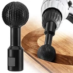 Sphere Rotary Burr,wood Carving Tools With 5/8-11 Threads For 4 1/2 And Black. Fixed Price $23.64.