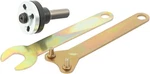Uxcell 3/8"(10mm) Drill Angle Grinder Mandrel Adapter Disk Holder 2 Wrench Set 3. Fixed Price $14.95.