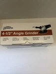 Drill Master 120 Volt 4-1/2" Angle Grinder 4.3 Amp 11000 Rpm New. Fixed Price $13.50.