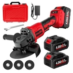 Fullyea Cordless Angle Grinder Kit, 4-1/2" Power Grinders With 2 * 4.0a.... Fixed Price $75.28.