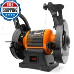 Wen Bg4260 2.1-amp 6-inch Single Speed Bench Grinder Orangeblack. Fixed Price $91.10.