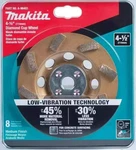 Makita 4.5" Segmented Diamond Cup Grinding Wheel With 5/8" Arbor A-96403. Fixed Price $52.05.