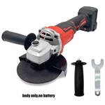 Cordless Angle Grinder For Milwaukee M18 Battery, 10000rpm Brushless Red Tools. Fixed Price $16.10.