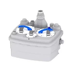 Saniflo 029 Sanicubic, 2 Duplex Grinder System, 2x1hp, 240v. Fixed Price $3287.99.