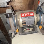 Ryobi Bgh6110sb 6 In Bench Grinder 120v 2.1a 3600 Rpm Corded Electric Beige. Fixed Price $150.00.