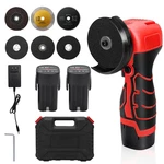 F Finec 16.8v Mini Angle Grinder Cordless 2 X 1.5ah Battery 5 Cutting Discs And. Fixed Price $52.00.
