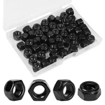 50pcs 1/4"-20 Nylon Insert Hex Lock Nuts 304 Stainless Steel Locknuts Self-lo.... Fixed Price $13.23.