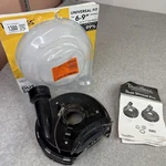 Dustless Technologies 6-9 In. Universal Dust Shroud Pro For Angle Grinders. Fixed Price $20.99.