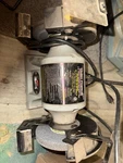Task Force 6 In. 2.5 Amp Bench Grinder With Flexible Work Light. Fixed Price $35.00.