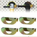 4pcs Angle Grinder Holder Wall Mount, Heavy Duty Solid Steel Hange. Fixed Price $21.82.