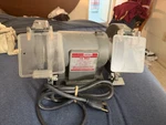 Sears Craftsman 5-inch Bench Grinder Model 397.19310 1/2 Arbor 3580 Idle Rpm. Fixed Price $51.00.