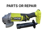 Ryobi 18v One+ 4-1/2" Angle Grinder Pcl445b Cordless (tool Only) Parts Or Repair. Fixed Price $36.00.