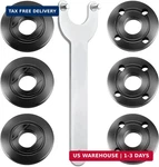 7pcs Ialtmei Angle Grinder Nut & Wrench Set Premium 5/8-11 Flange. Fixed Price $11.01.