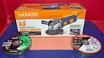 Warrior 4.3 Amp Slide Switch Angle Grinder 58089 W/ 1/16 & 4.5 Cut-off Wheels. Fixed Price $45.00.