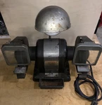 1970 Sears Craftsman 6 Block Bench Grinder 1/3hp 397.19580 Cast Tool (free S&h). Fixed Price $200.00.
