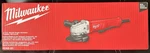 Milwaukee 6142-31 4-1/2" Corded Angle Grinder Paddle No-lock, Red. Fixed Price $132.37.