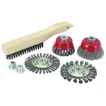 7 Piece Wire Tool Angle Grinder Accessory Kit. Fixed Price $27.99.
