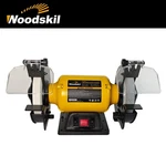 Woodskil 6 Inch 1/3hp Low Speed Bench Grinder, 1750rpm Table Grinder For Knife. Fixed Price $113.00.