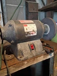 Dayton 2z701 Industrial Bench Grinder Corded Electric Gray. Fixed Price $125.00.
