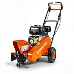 Superhandy Gas Stump Grinder 9hp Engine Direct Belt Drive 12" Cut - Orange. Fixed Price $1269.14.