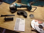 Makita 18v(x2=36v) 7" Paddle Switch Cutoff/angle Grinder (tool Only) # Xag12z1. Fixed Price $240.00.