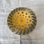 Used Dewalt Turbo Grinding Wheel, Diamond Cup, 7-inch (dw4773t). Fixed Price $45.00.