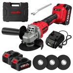 Fullyea Cordless Angle Grinder 4-1/2 Inch, 12000 Rpm Brushless Metal Red. Fixed Price $77.25.