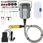 Vevor Flex Shaft Grinder 780w Rotary Tool 500-23000rpm 780w, Silver. Fixed Price $113.78.