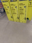 Ryobi Tripod Led Light 3,800 Lumens 7' Detachable 360 Adjustable Panels. Fixed Price $145.00.