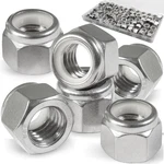 Vifmy 70 Pack 5/16"-18 Inch Lock Nuts,304 (a2-70) 5/16",70 Pack, Polished. Fixed Price $15.17.