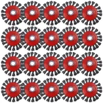 20 Pack 4 Inch Wire Wheels For Angle Grinder, Brush 1/2 Grinder. Fixed Price $69.60.