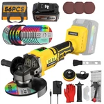 Cordless Angle Grinder 20v Brushless 4-1/2" 3-speed W/ Battery Stand Fits Dewalt. Fixed Price $65.99.
