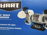 Hart 6" Heavy Duty 2.1 Amp Bench Grinder (htbg01). Fixed Price $80.00.