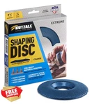 Kutzall 4.5" Extreme Shaping Disc Coarse Tungsten Carbide Wood. Fixed Price $104.00.